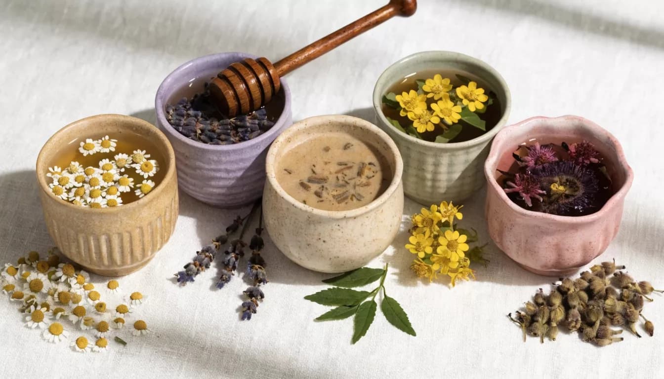 5 Herbal Teas for Anxiety and Stress Relief