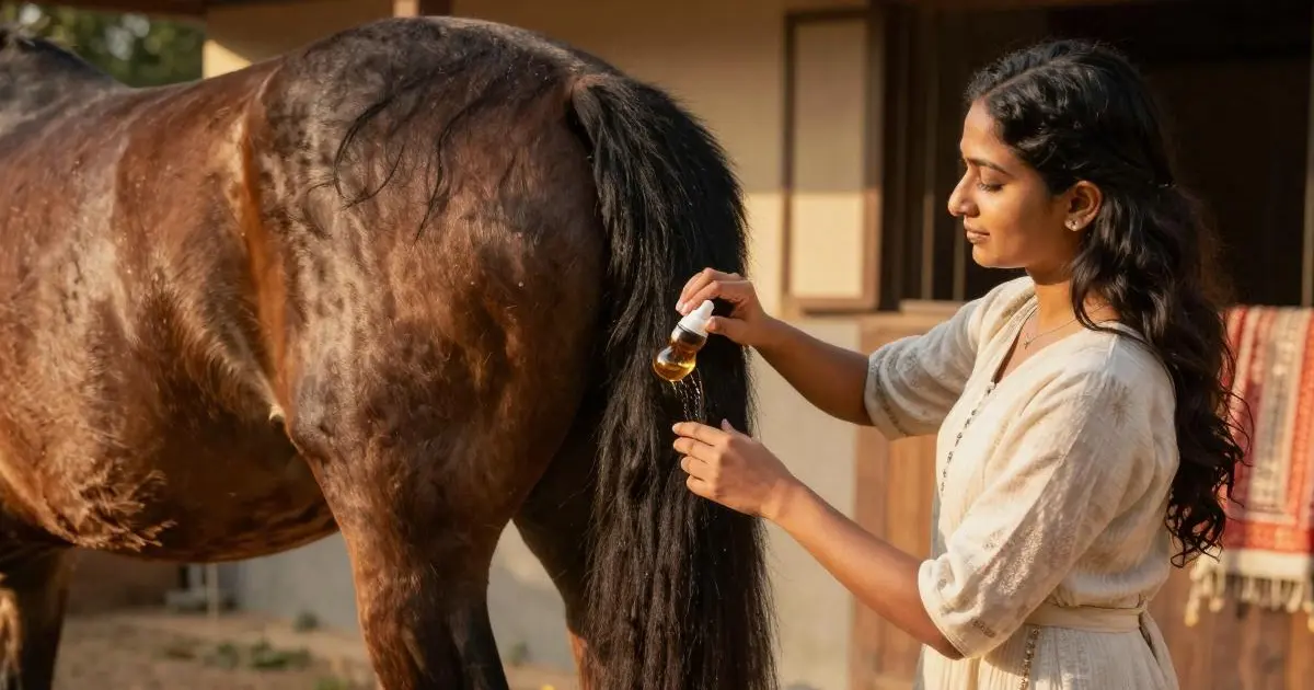 DIY Coconut Oil Tail Serum with Essential Oils: Crafting the Perfect Treatment for Luscious Horse Tails